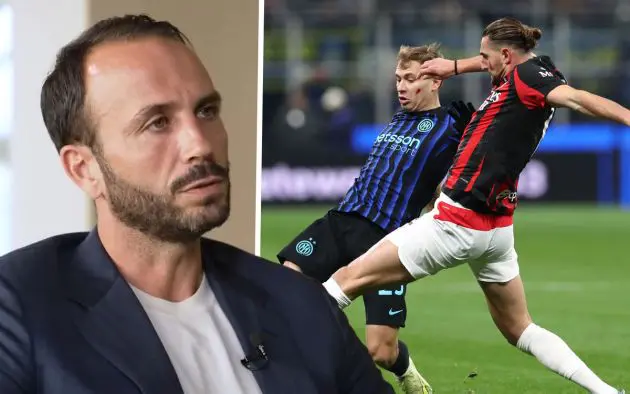 Pazzini on Milan-Inter