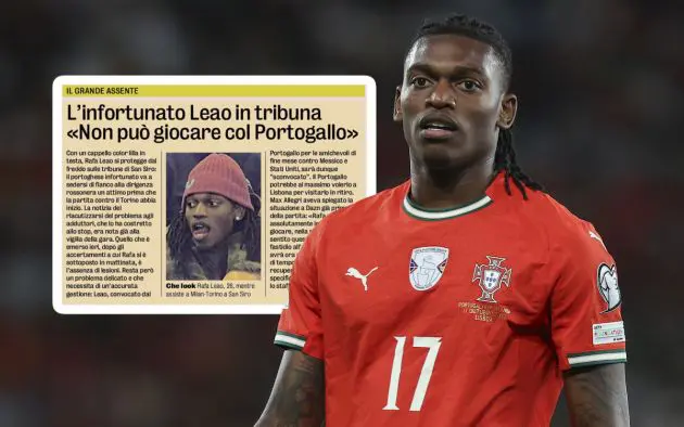 Rafael Leao of Portugal