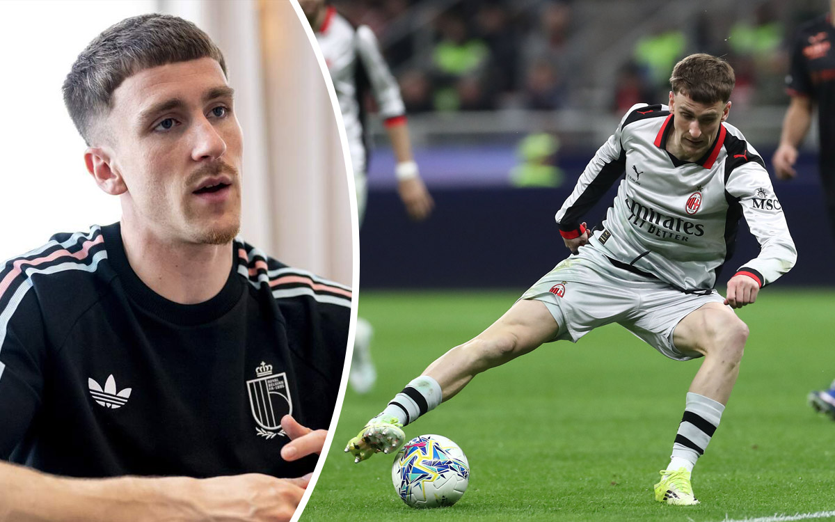 Saelemaekers praises De Winter and reflects on season with Milan: "I can't complain"