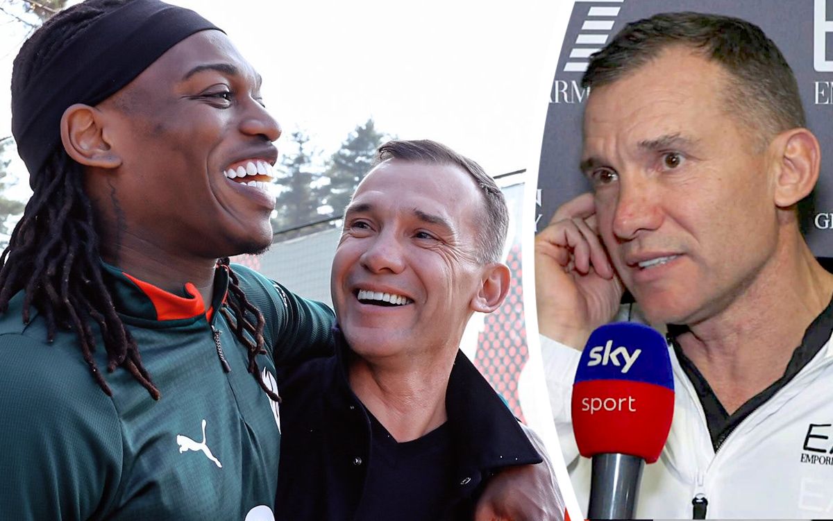 Shevchenko discusses emotional Milanello return, Leao's role, Allegri and Modric