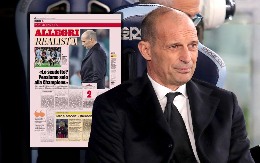 GdS: 'Allegri the realist' - strong message sent to Milan squad after ...