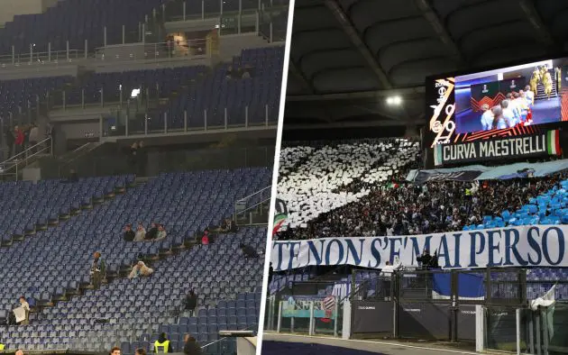 SS Lazio fans
