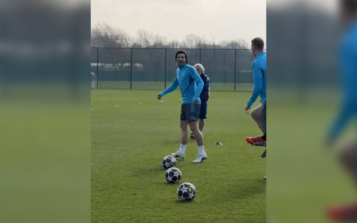 Watch: Tonali shows love for Milan with song choice during Newcastle training