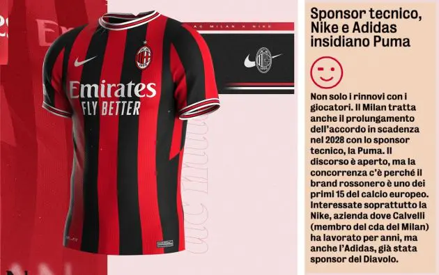 nike ac milan