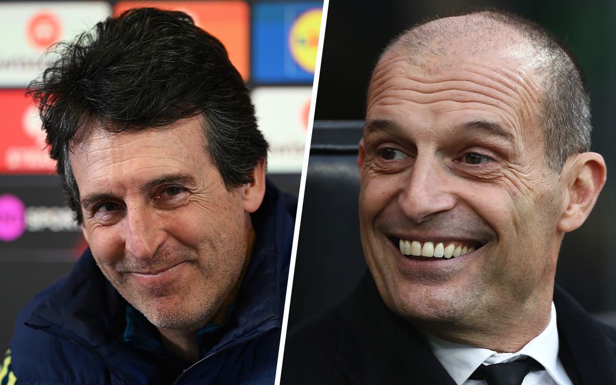 'The winning 5-3-2' - Emery admits to studying Allegri's Milan team this season