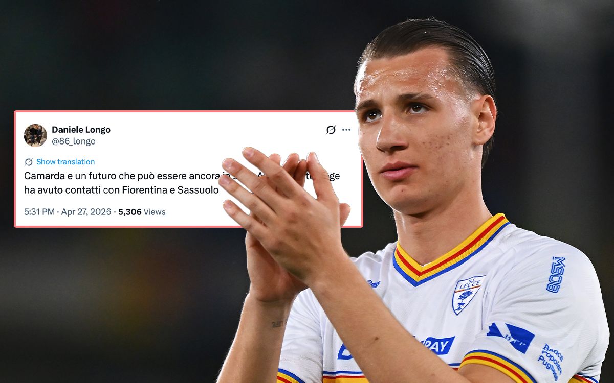 'Could still make it' - Longo says Camarda is 'still a star' with interest from Serie A
