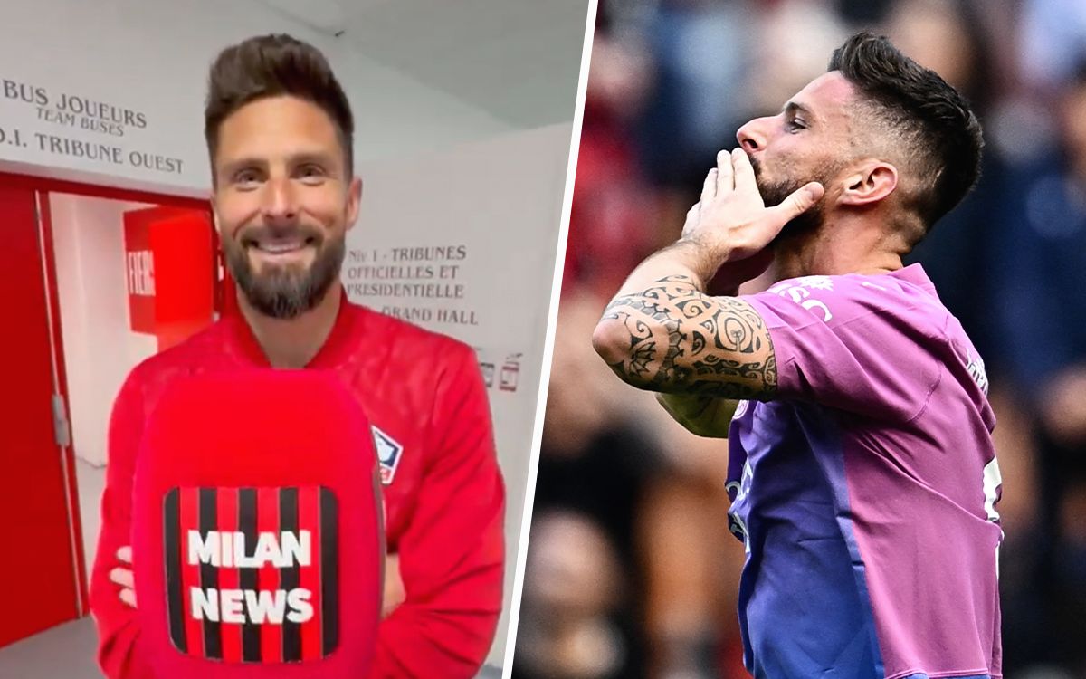 Giroud admits he misses Milan 'so much' and discusses striker problem: "I got a little emotional"