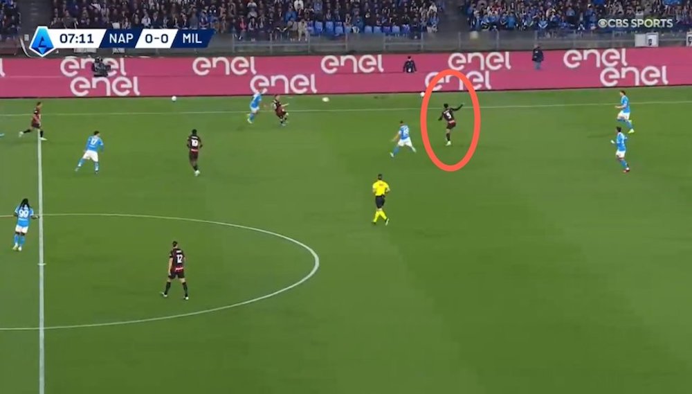 tactical analysis napoli 1-0 ac milan
