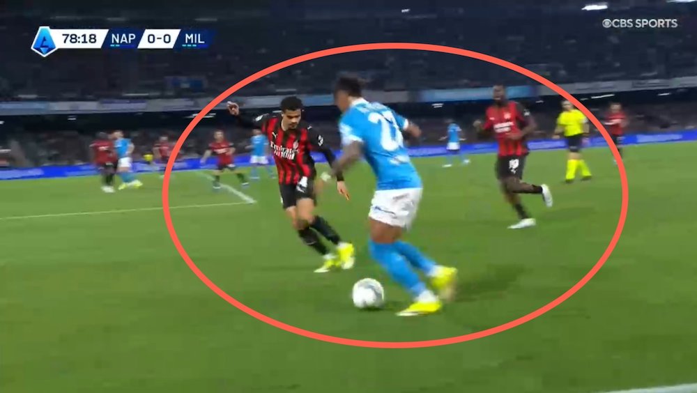 tactical analysis napoli 1-0 ac milan