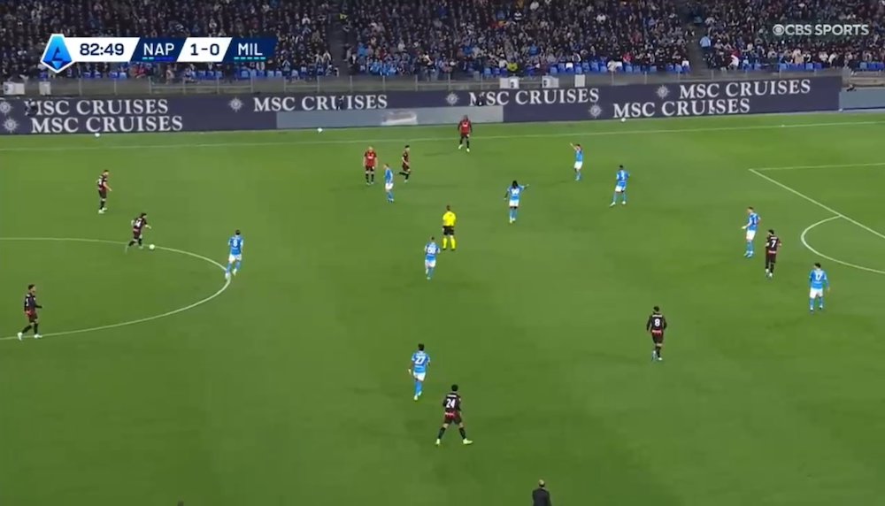 tactical analysis napoli 1-0 ac milan