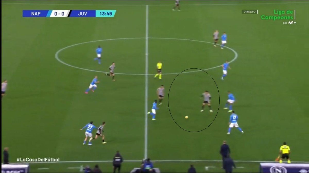 Vlahovic hold-up play