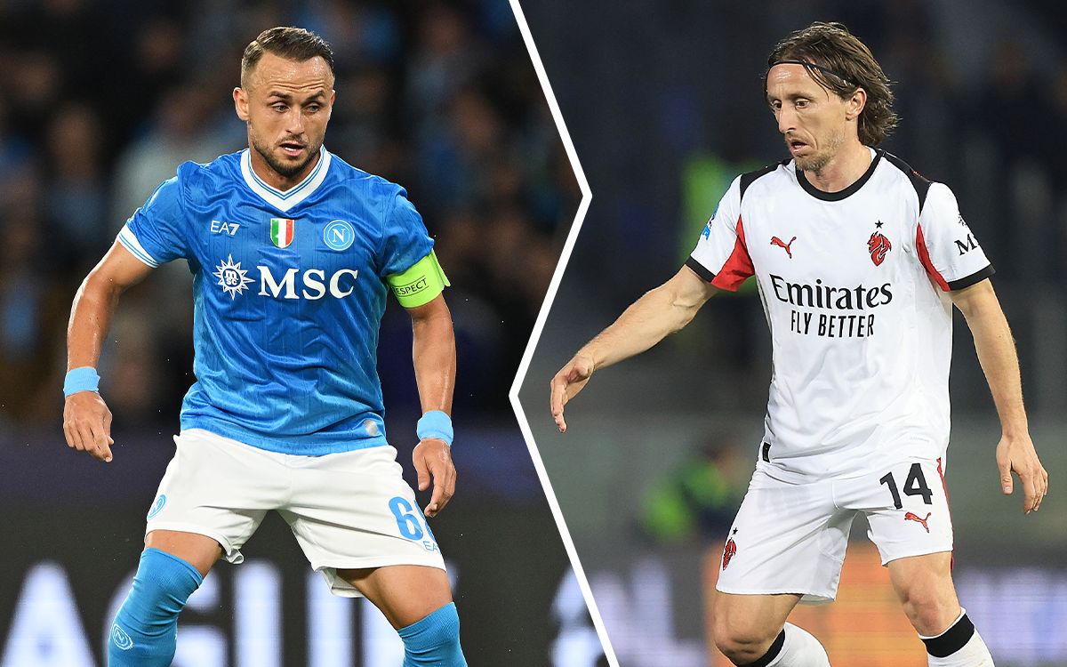 CorSport: Reference and the professor - Modric and Lobotka to face again in Napoli-Milan