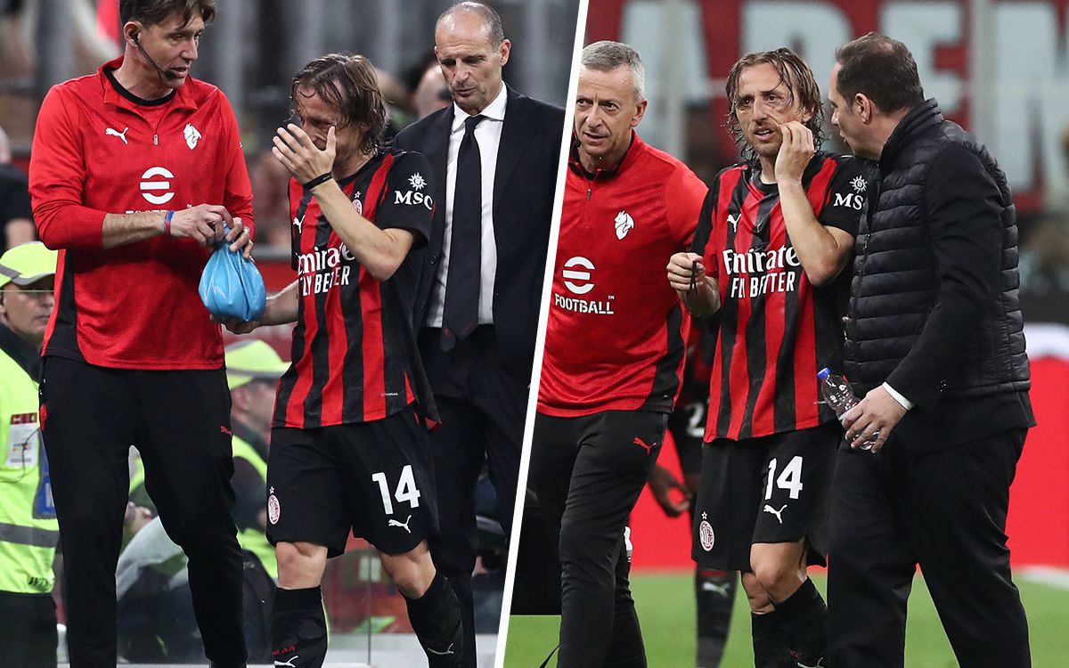 MN: Modric 'dazed' but now fine after head collision - more tests today