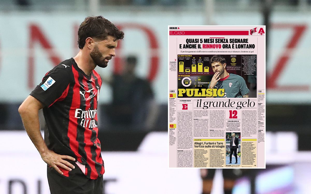 GdS: 'The great freeze' - Pulisic's Milan renewal is 'further away' than ever