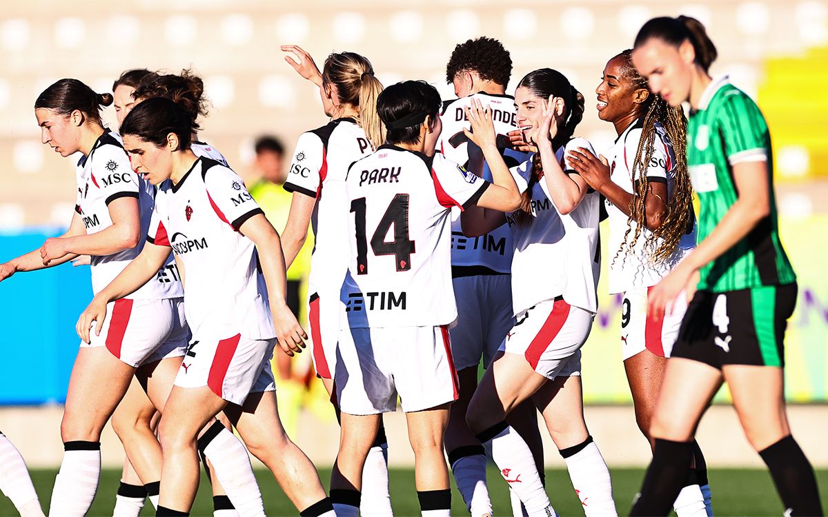 Sassuolo 0-3 AC Milan Women: Stokic returns to happy place with a brace 13 months on