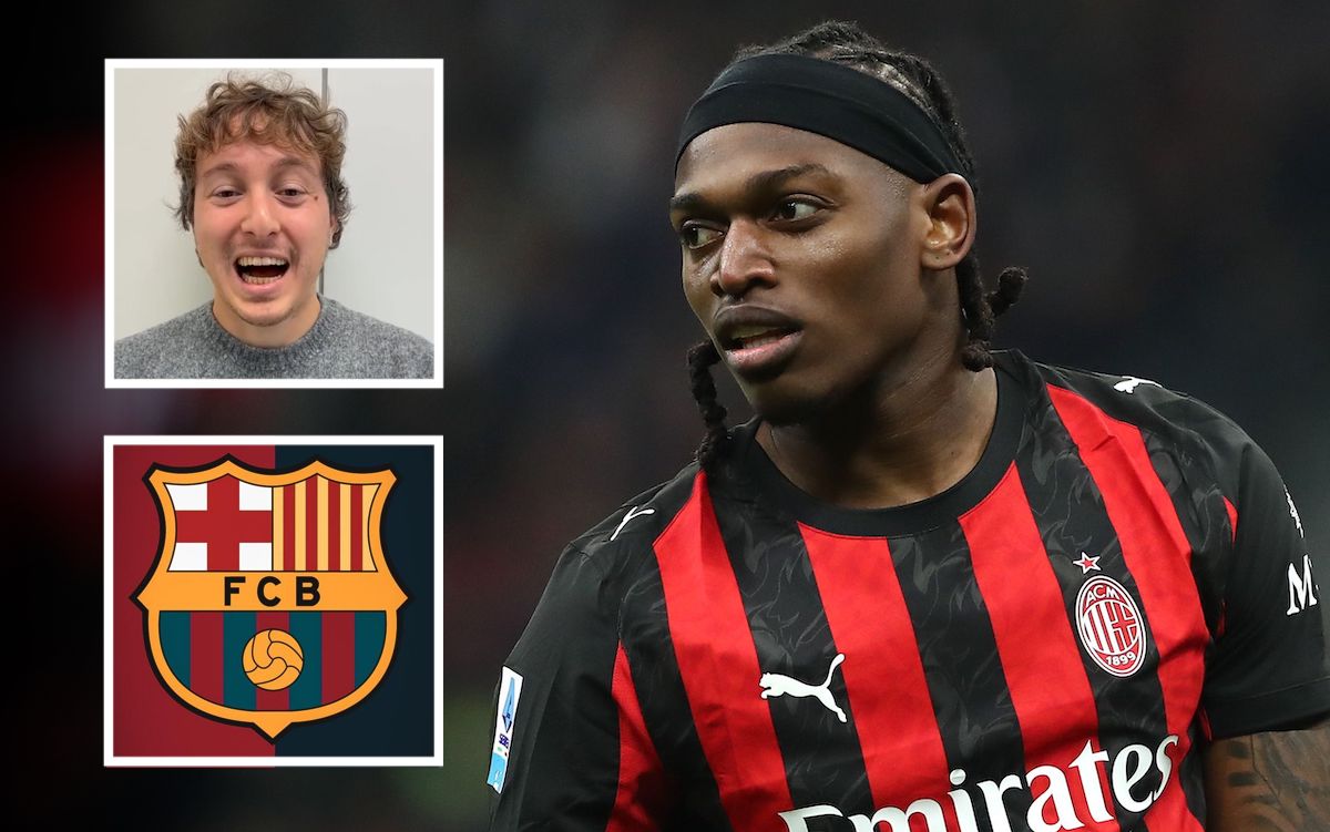 Moretto: Leao open to Barcelona move as director evaluate - the price Milan would take