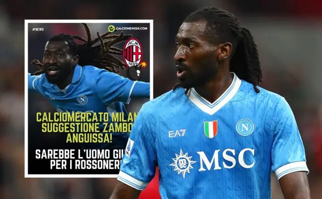 Andre’-Frank Anguissa of SSC Napoli