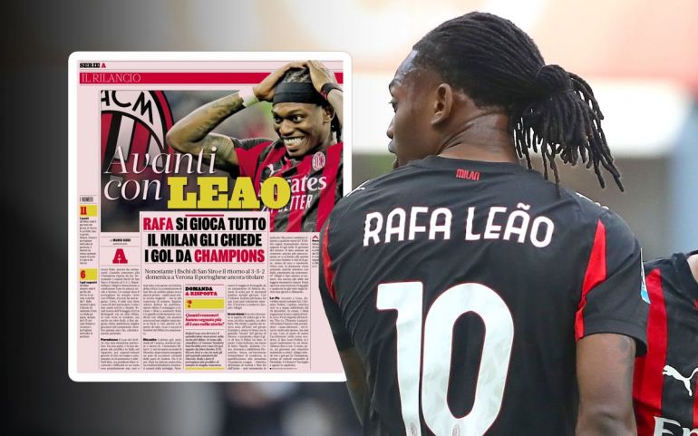 GdS: 'Everything at stake' - why Allegri will continue using Leao as a ...