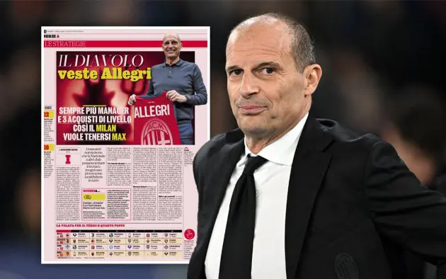 Allegri gazzetta plan