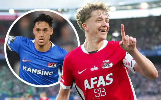 Sven Mijnans of AZ Alkmaar