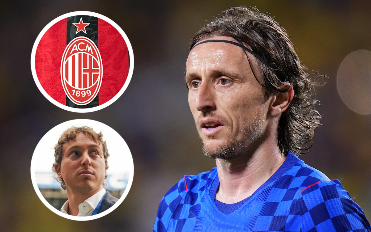 Moretto: Modric asks for 'guarantees' of a 'competitive Milan' in order to renew