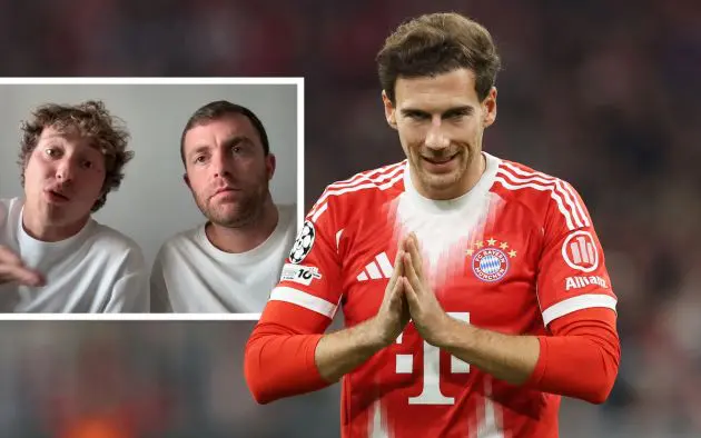 Leon Goretzka of Bayern Munich