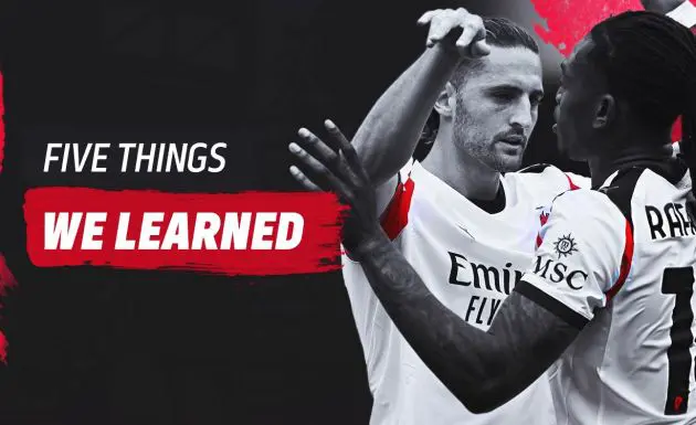 five things we learned verona 0-1 milan