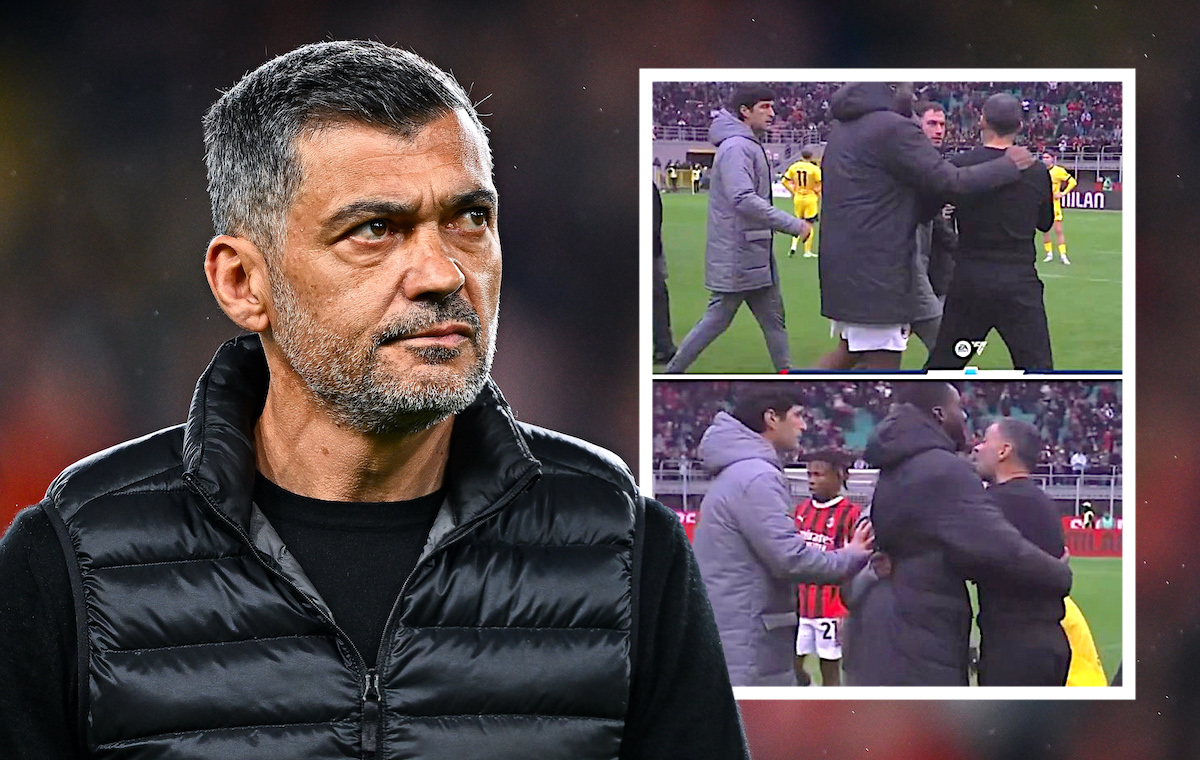 Sergio Conceicao admits even son Francisco was 'sad' about his 'tough time at Milan'