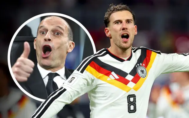 Leon Goretzka of Germany