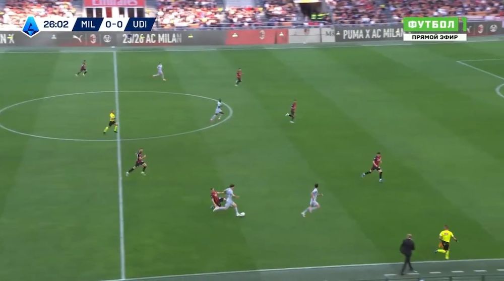tactical analysis milan 0-3 udinese