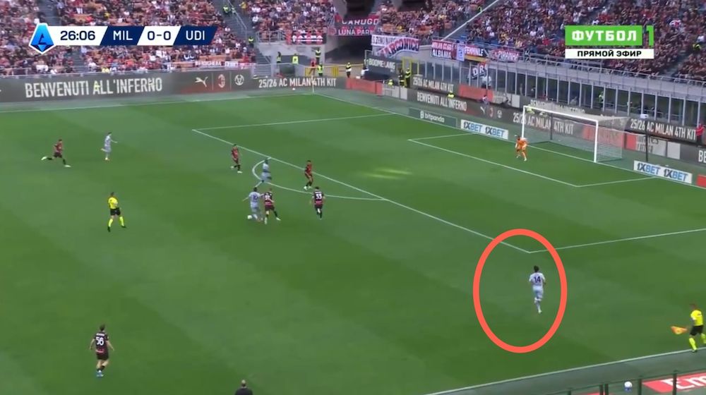 tactical analysis milan 0-3 udinese