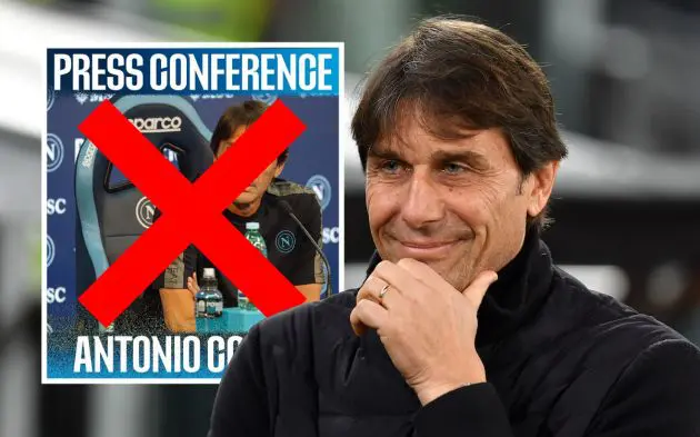 Antonio Conte, Head Coach of SSC Napoli,