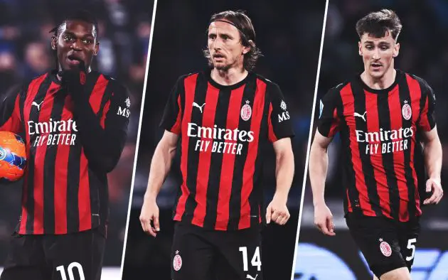 Leao, Modric and Saelemaekers