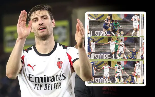 Matteo Gabbia of AC Milan
