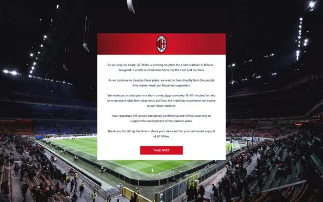 San Siro fan feedback