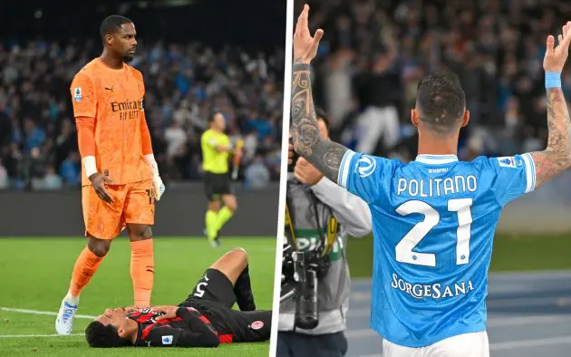 SSC Napoli v AC Milan - Serie A