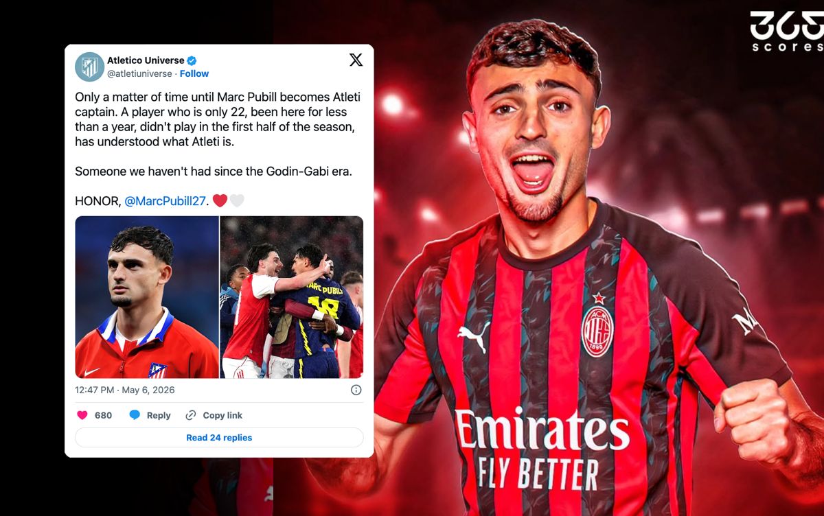 A possible future Atletico Madrid captain: Milan left wondering after summer Pubill mystery