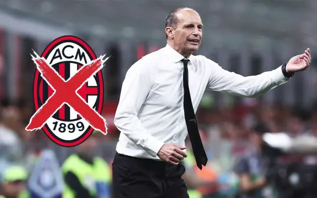 Allegri Milan cross