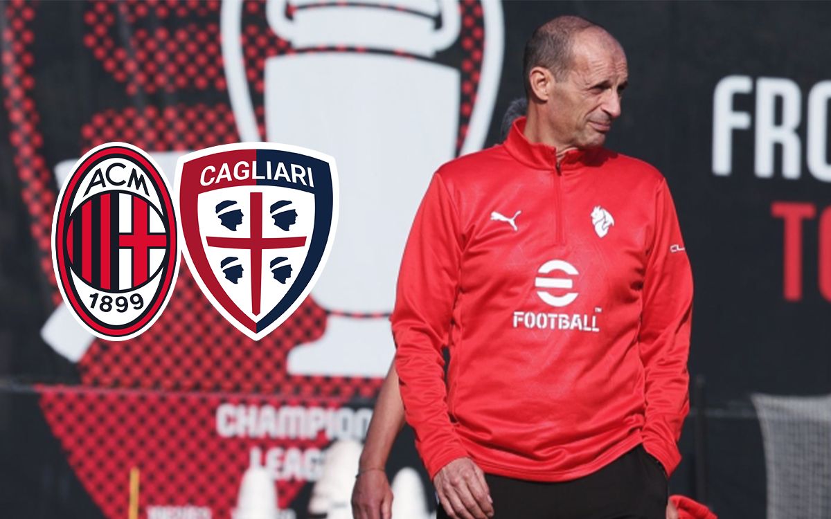 Allegri Milanello Milan Cagliari