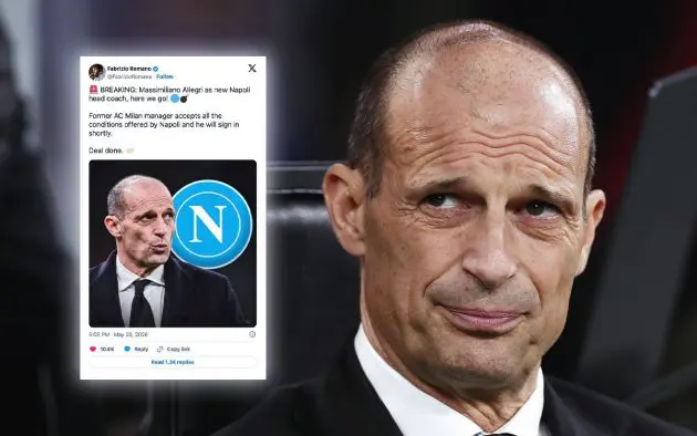 Allegri Napoli here we go