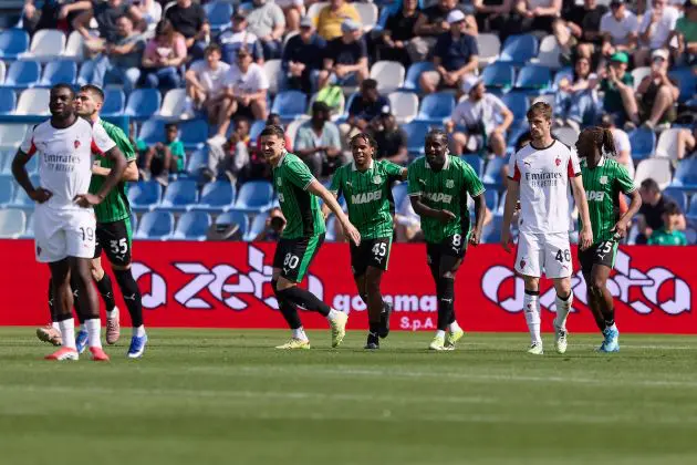 Armand Laurienté of US Sassuolo