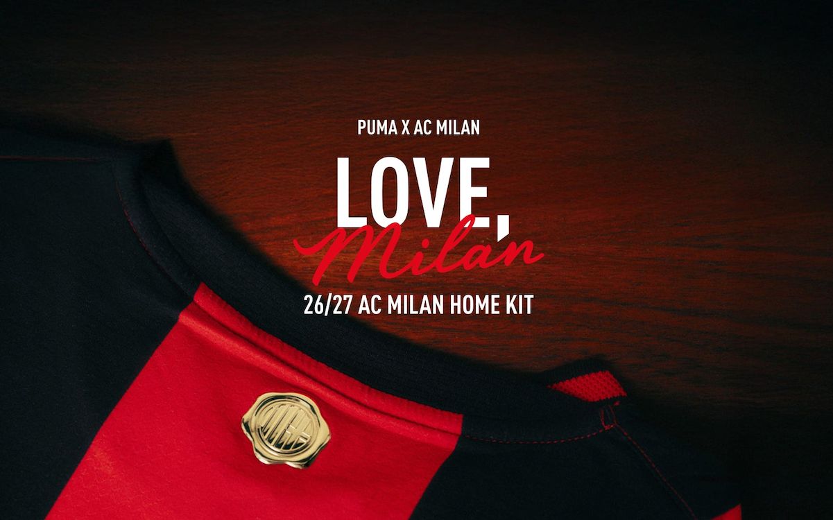 Photo: 'Love Milan' - AC Milan tease 2026-27 home shirt as pre-order phase begins