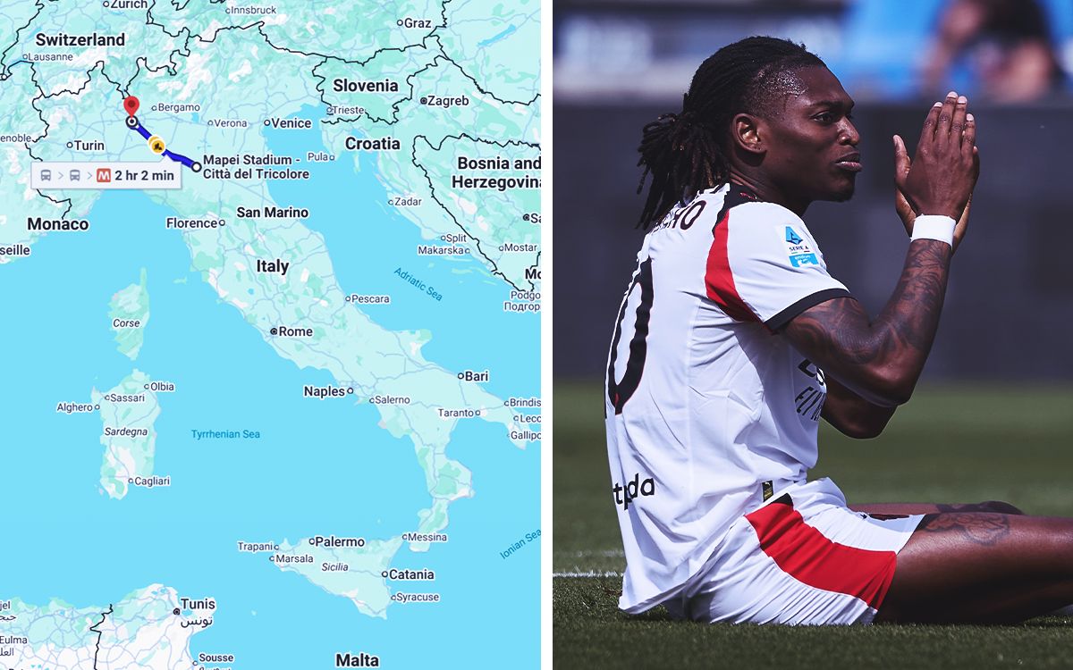 Leao San Siro Sassuolo