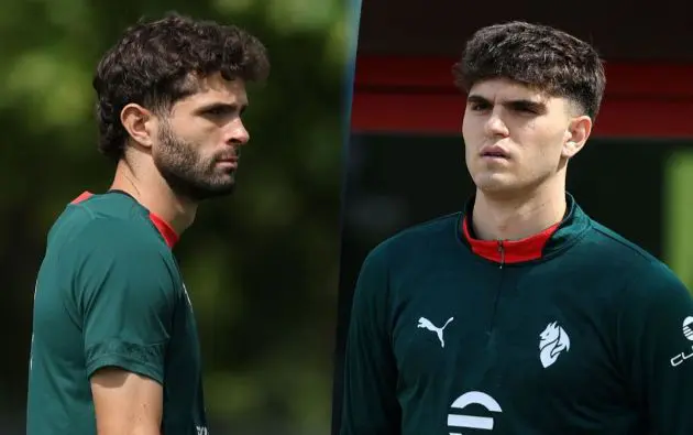 pulisic bartesaghi ac milan