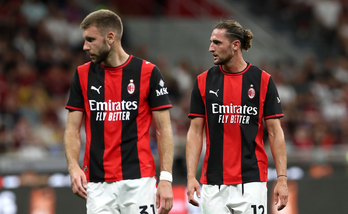 Pavlovic and Rabiot Milan