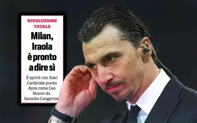 AC Milan Senior Advisor Zlatan Ibrahimovic
