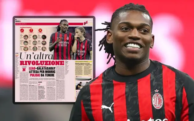 Rafael Leao of AC Milan