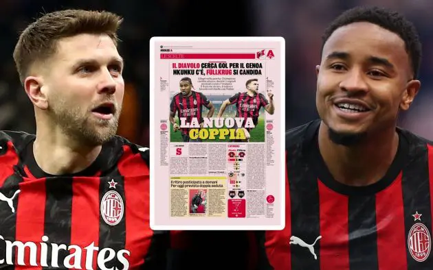 Christopher Nkunku niclas fullkrug AC Milan