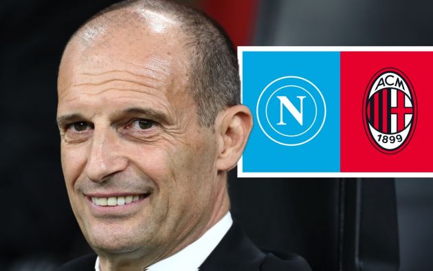 AC Milan coach Massimiliano Allegri