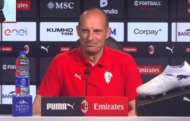 Allegri presser Atalanta